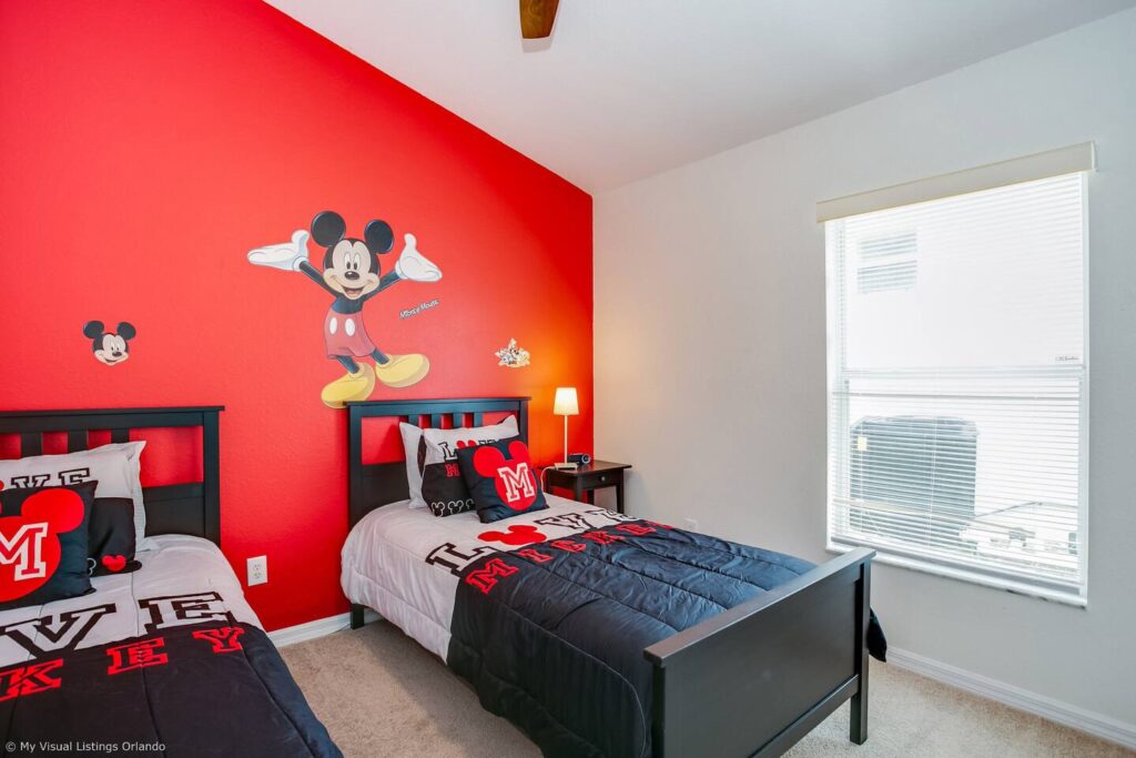 (2) Twin Size Beds, TV